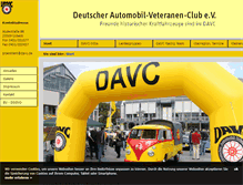 Tablet Screenshot of davc.kk-cms.de